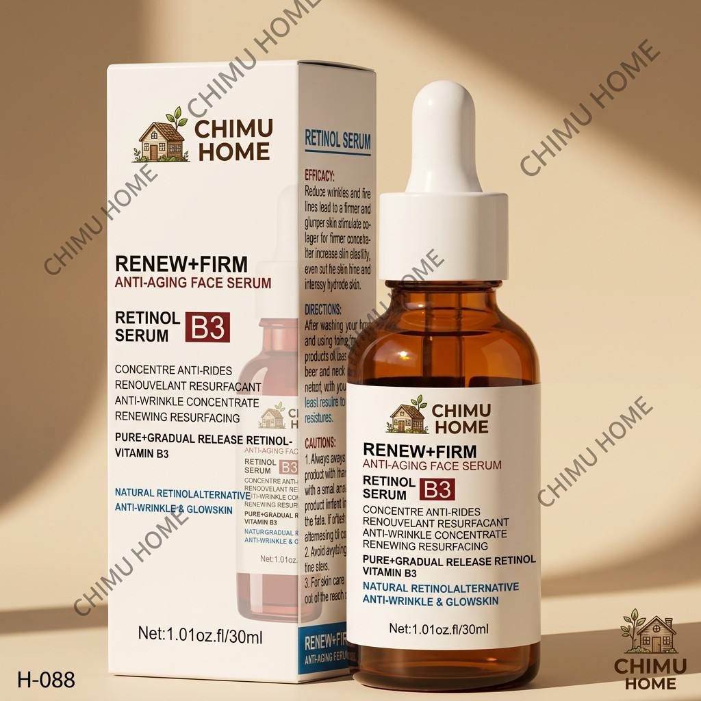 Hyaluronic Acid Facial Serum - 【CHIMU HOME】Сыворотка для лица с ретинолом