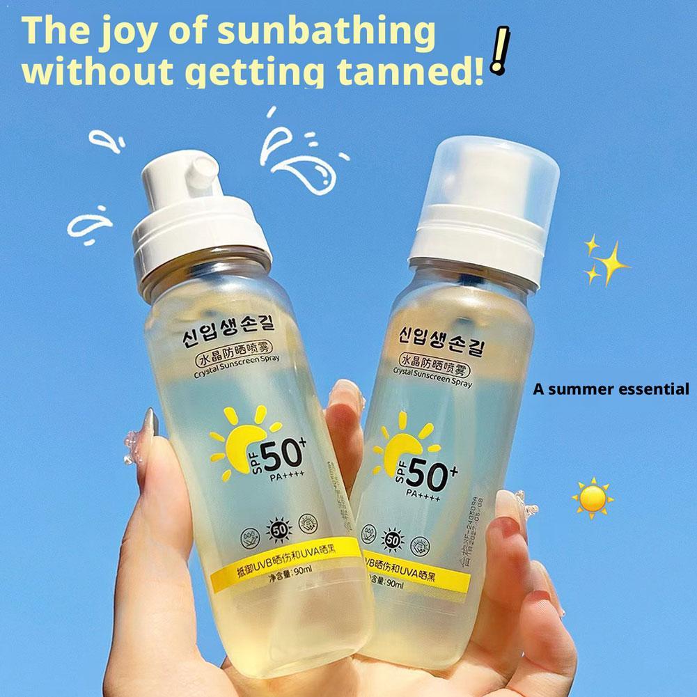 Spf 50 Waterproof Sunscreen - Корейский солнцезащитный спрей SPF 50+ легкий,