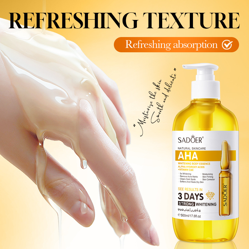 SADOER AHA Отбеливающая эссенц – обзор и цена Hyaluronic Acid Facial Serum
