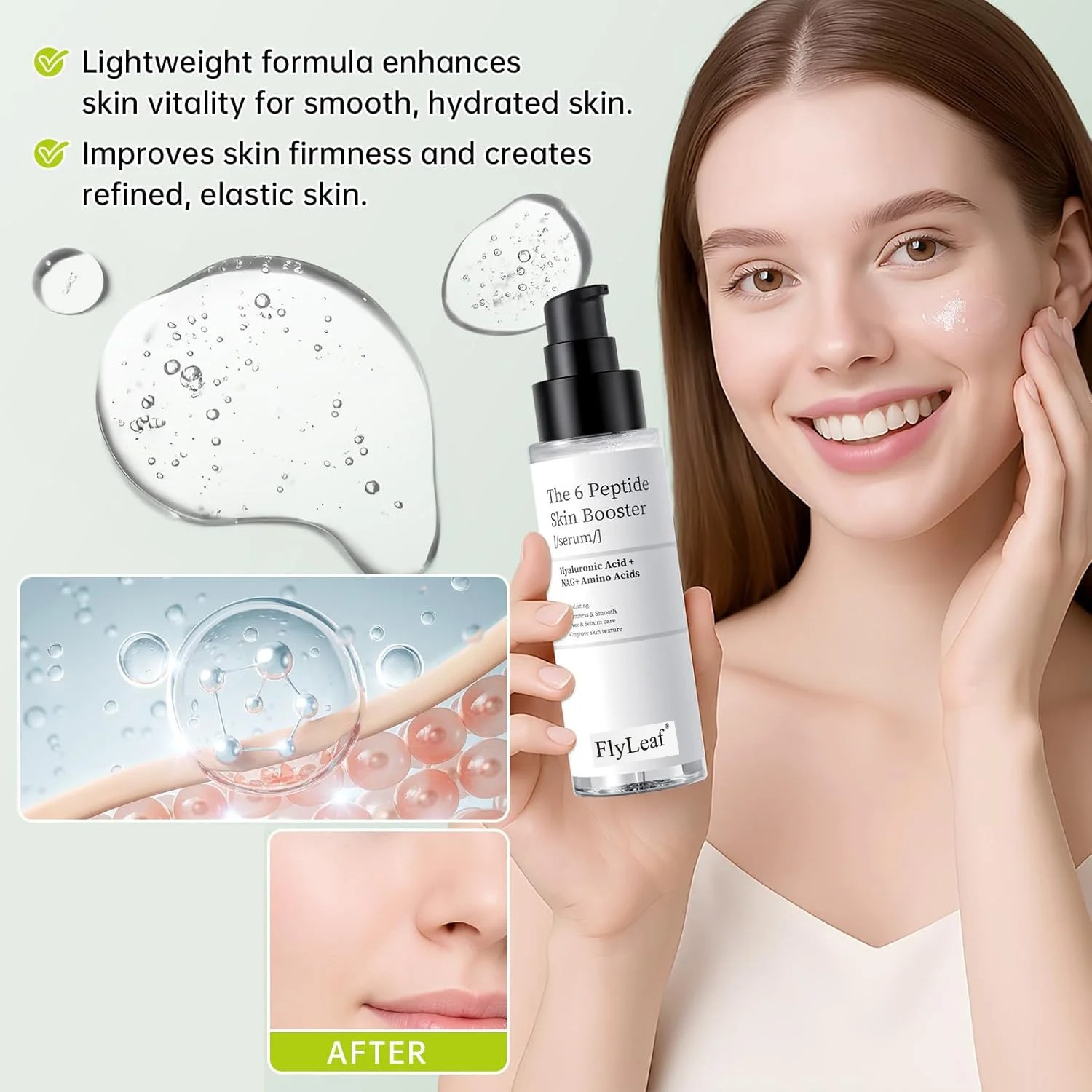 150 мл Пептидный тоник-бустер  – обзор и цена Hyaluronic Acid Facial Serum