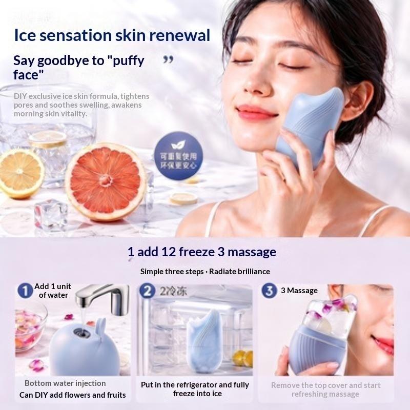 {+} Ледяной роллер для лица и  – обзор и цена Face Ice Roller Puffiness