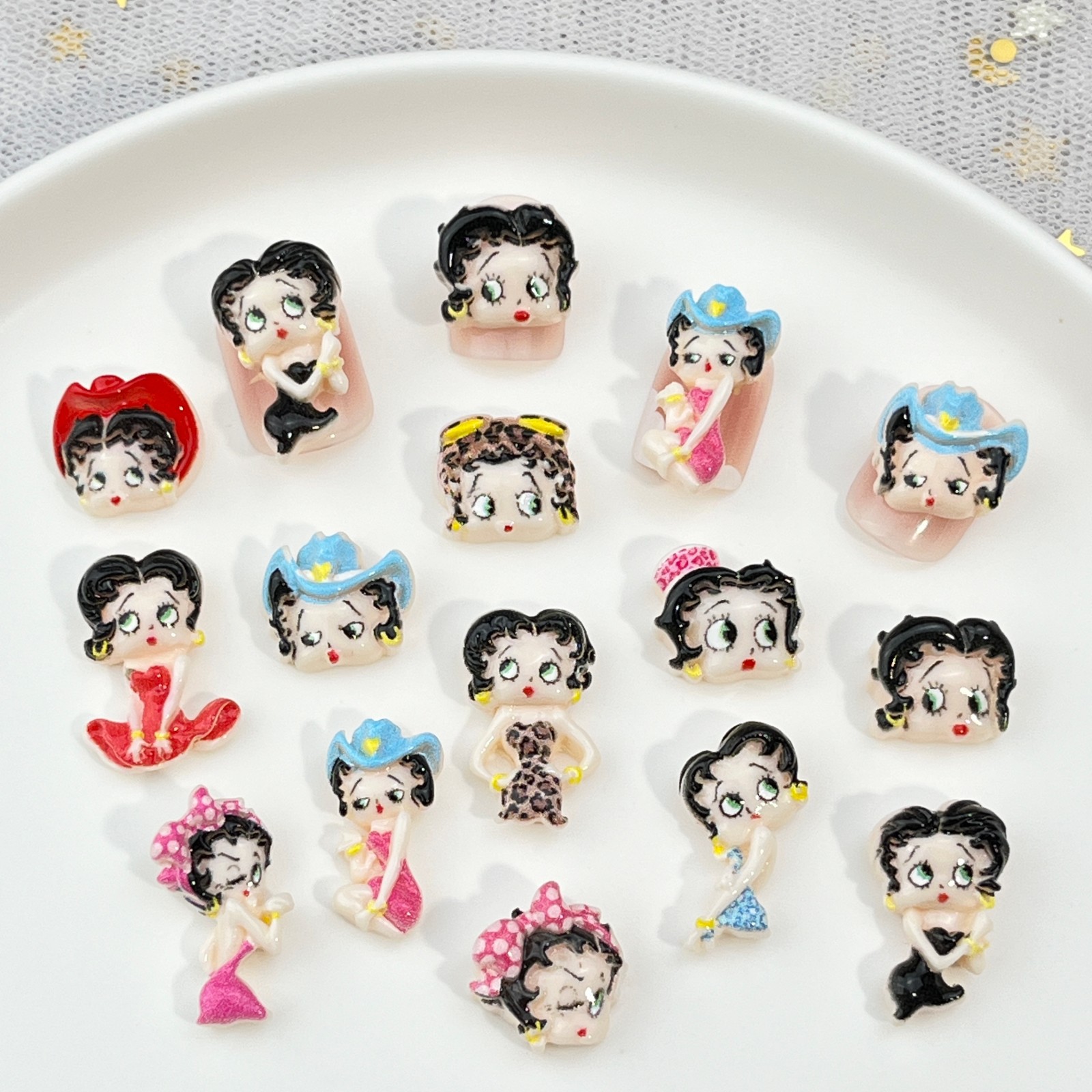 100 шт. декоративных аксессуар – обзор и цена Nail Art