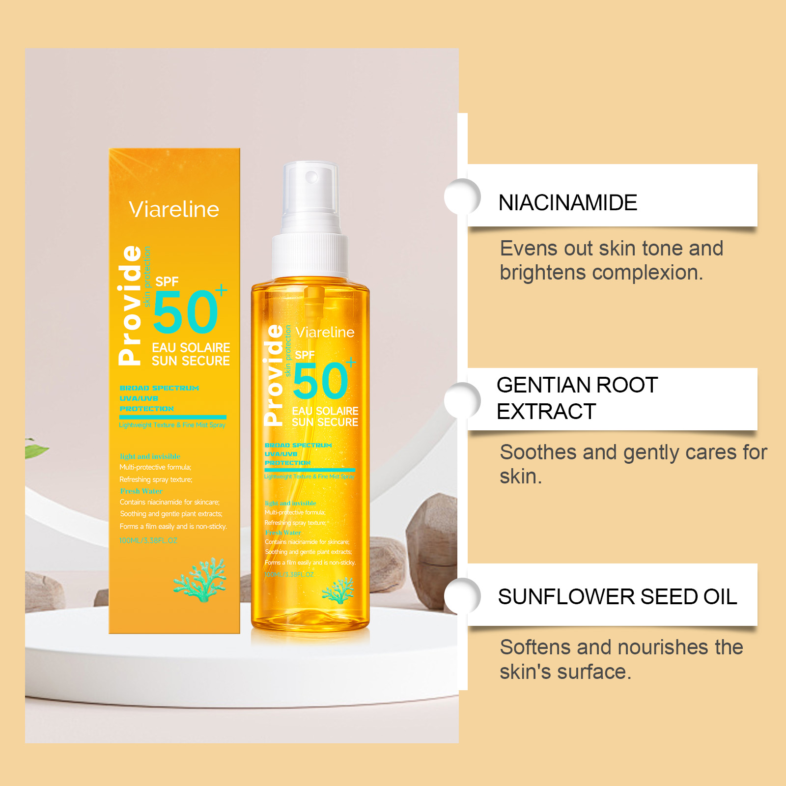 Увлажняющий невидимый солнцеза – обзор и цена Spf 50 Waterproof Sunscreen