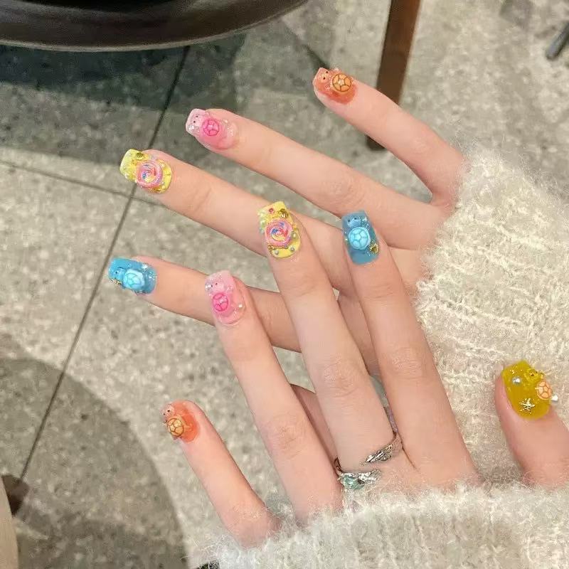100 миниатюрных разноцветных с – обзор и цена Nail Art