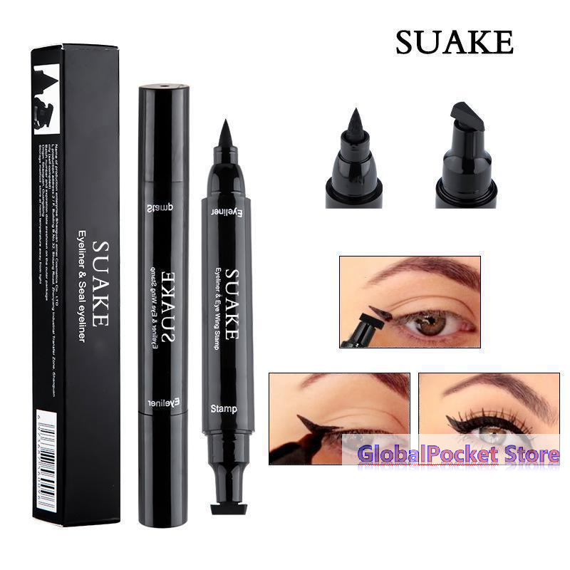 [TG823] 2 шт. черной двусторон – обзор и цена Waterproof Liquid Eyeliner Pen