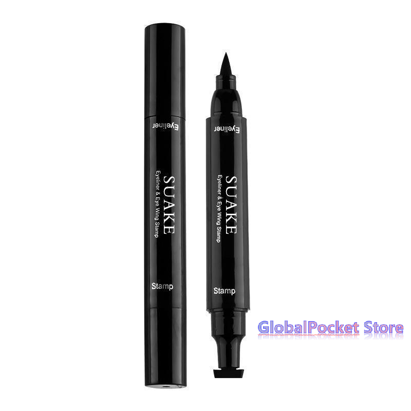 [TG823] 2 шт. черной двусторон – обзор и цена Waterproof Liquid Eyeliner Pen
