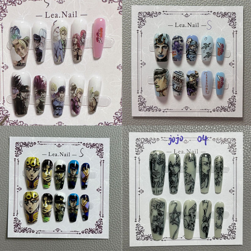 JOJO дизайн ногтей студенчески – обзор и цена Nail Art