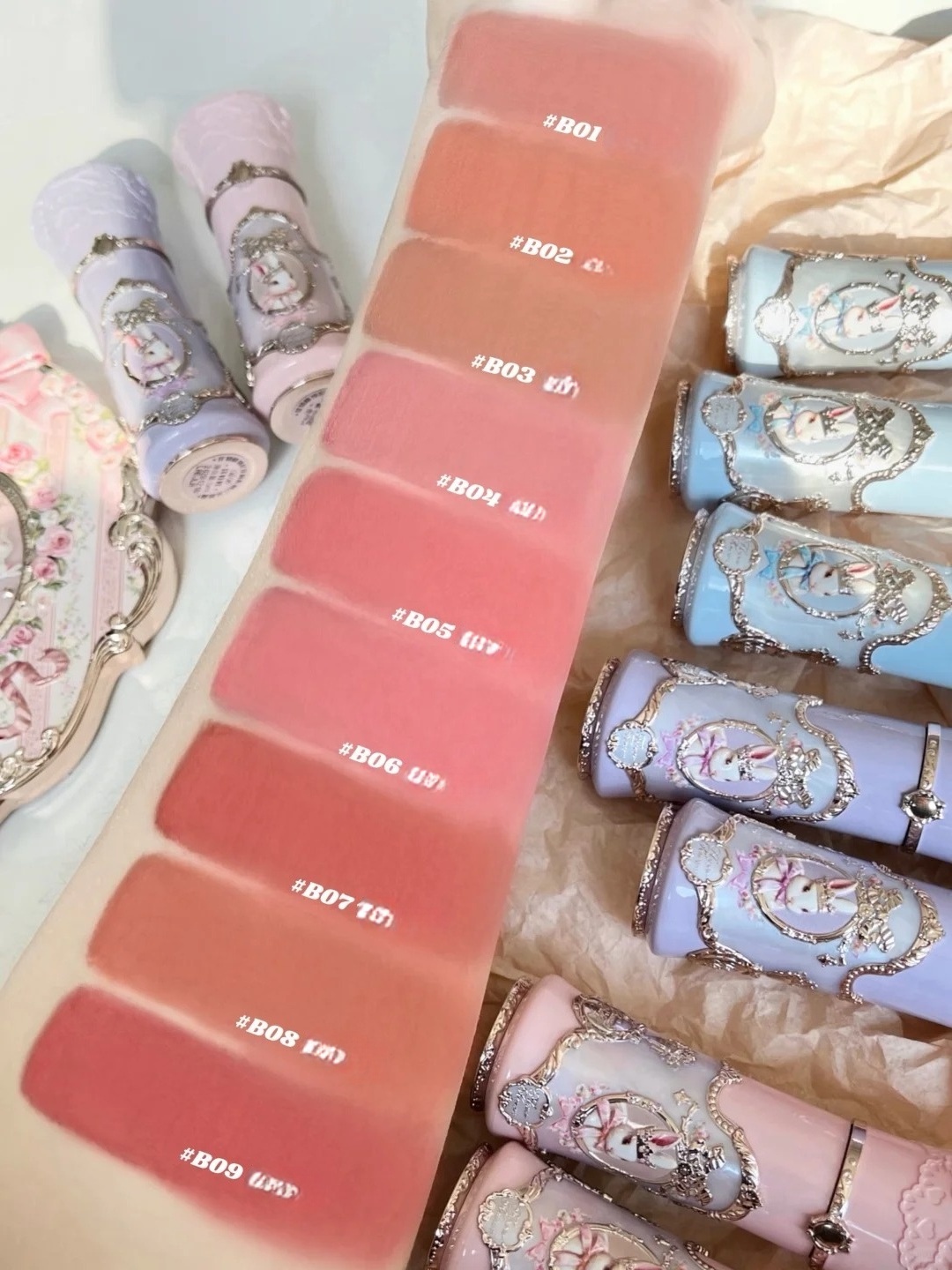 Flower Knows Makeup, коллекция – обзор и цена Matte Velvet Lip Tint Long Lasting