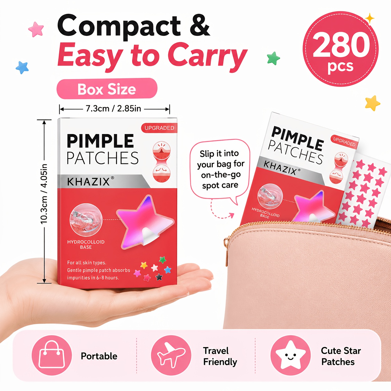 280 шт. патчей от прыщей в фор – обзор и цена Hydrocolloid Pimple Patch