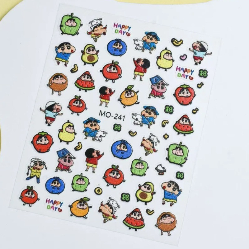 Креативные бумажные наклейки C – обзор и цена Nail Art