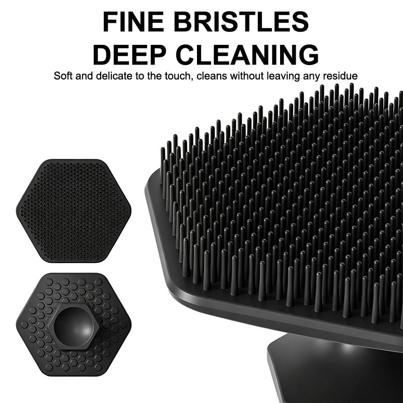 【WA】Силиконовая миниатюрная ще – обзор и цена Silicone Face Scrubber Electric